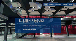 Desktop Screenshot of essenertagung.de